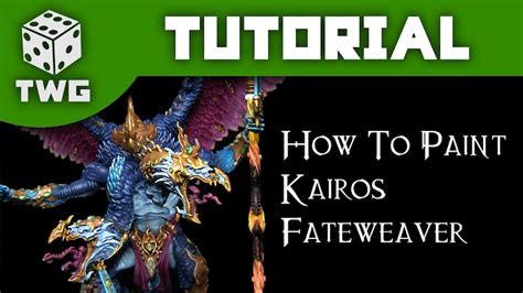 HOBBY: 40K Kairos Fateweaver Painting Tutorial - Bell of Lost Souls