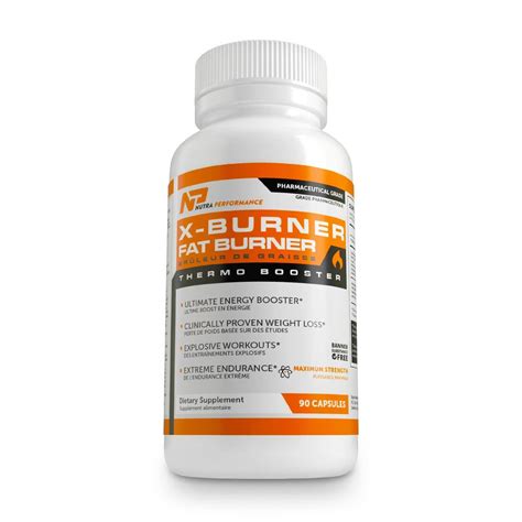 X-Burner Fat Burner Thermo Booster | Nutra Performance Performance ...