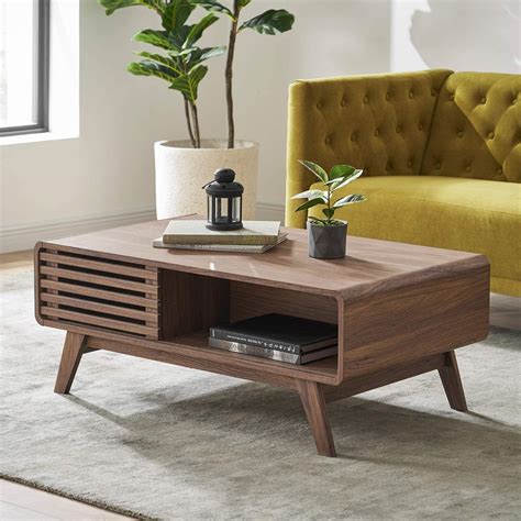 AmazonSmile Mopio Ensley Modern Coffee Table Mid Century Sleek