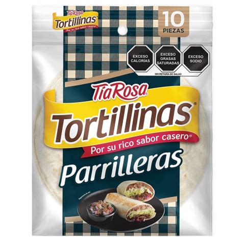 Tortillas Tía Rosa parrilleras 290 g Bodega Aurrera Despensa a tu Casa