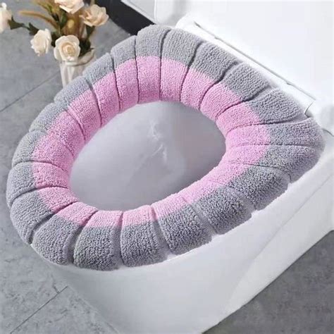 Abattant Wc Rose Tapis De Couverture De Si Ge De Toilette Chauffant