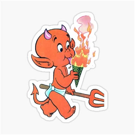 Devil Sticker For Sale By Jleyv Redbubble