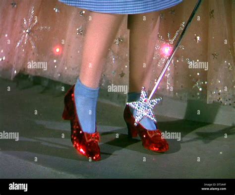 Dorothys Ruby Slippers The Wizard Of Oz 1939 Stock Photo 66500575 Alamy