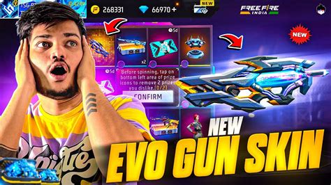 Free Fire New Evo P90 I Got New Gun Skins And Rare Bundles From New