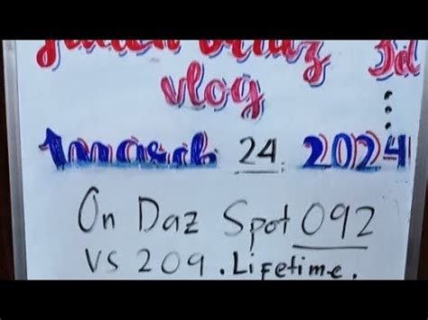 On Daz Spot Napod 092 Vs 209 Congrats Lifetime Vip Reg Vlog Regalo Wow