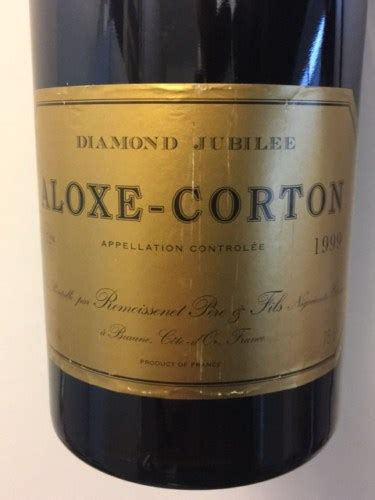 Remoissenet Père Fils Aloxe Corton Diamond Jubilee Vivino US