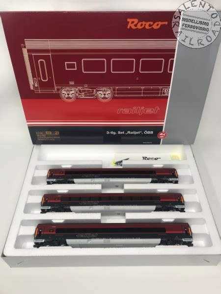 Modellismo Ferroviario SalentoRailroad ROCO 64191 Set Di 3 Carrozze