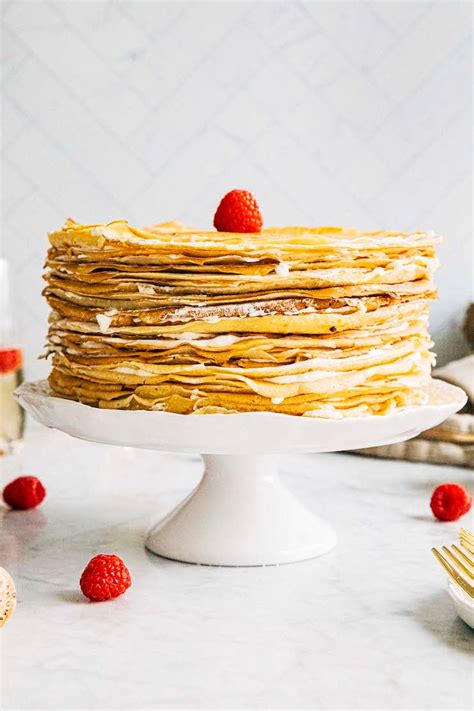 Vanilla Mille Crepe Cake Hummingbird High