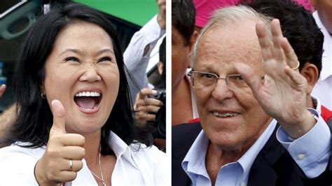 Peru Election Keiko Fujimori Leads In First Round Bbc News