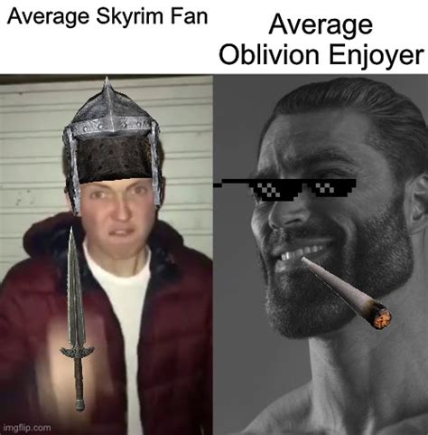 Average Fan Vs Average Enjoyer Imgflip