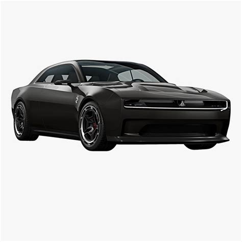 Dodge Charger Daytona SRT Banshee 2024 With Car Interior 3D 48 OFF