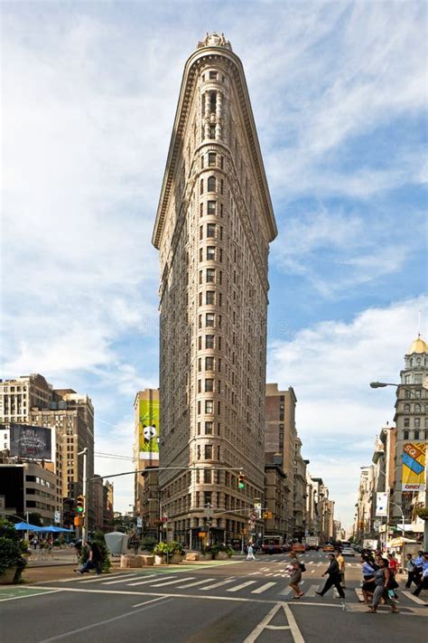 Famous Flatiron Building In New York City Editorial Photography Image