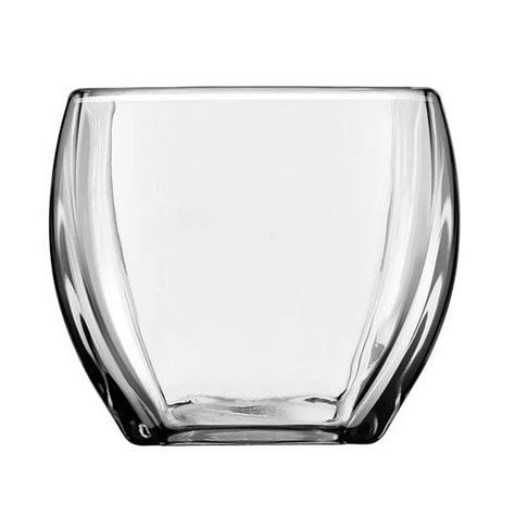 Libbey Clear Glass 4 Large Tapered Votive Holder