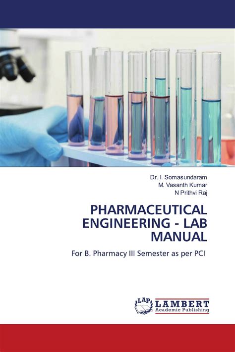 Pharmaceutical Engineering Lab Manual 978 620 7 47507 0