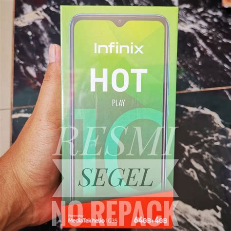 Jual Infinix Hot 10 Play Garansi Resmi Infinix Indonesia Shopee Indonesia