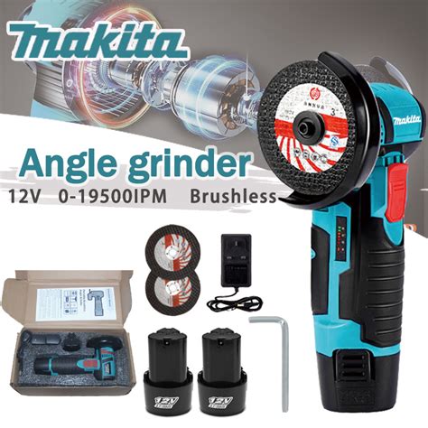 Makitas V Rpm Mini Angle Grinder Multifunctional With