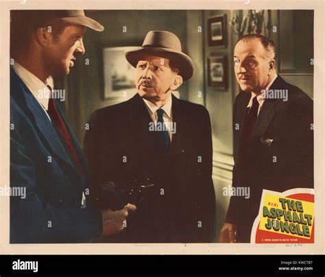 THE ASPHALT JUNGLE, Sterling Hayden, Sam Jaffe, Louis Calhern, 1950 ...