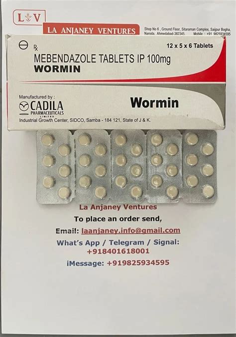 Mebendazole Tablet 100 Mg at ₹ 190/stripe | Pharmaceutical Tablets in ...