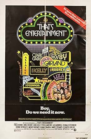 That's Entertainment! 1974 U.S. One Sheet Poster at Amazon's Entertainment Collectibles Store