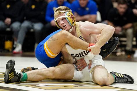 Crookham S Top Five Triumph Highlights Fighting Lehigh Wrestling Effort