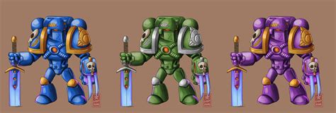 Space Marines by Warpentak-Prime on DeviantArt