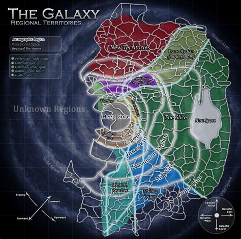 Star wars map of the galaxy – Artofit