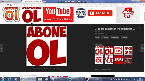 YOUTUBE DE VİDEOYA ABONE OL BUTONU NASIL EKLENİR YouTube