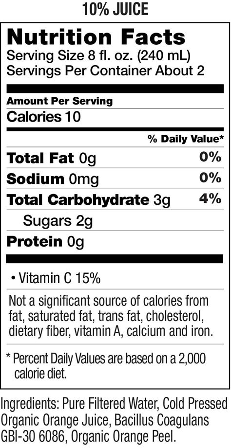 Minute Maid Orange Juice Concentrate Nutrition Facts – Besto Blog