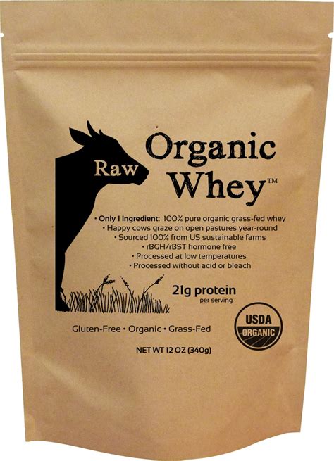 Raw Organic Whey Usda Certified Organic Whey Protein Powder Happy Healthy Cows Cold