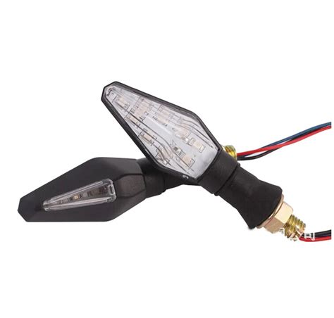 Intermitentes Led De Doble Color Para Motocicleta Luces Intermitentes