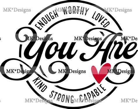 You Are Dtf Transfer Mkdesigns Fabric