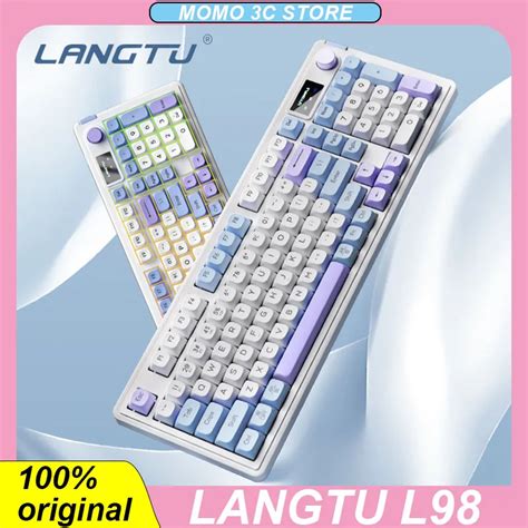 Langtu L Teclado Mec Nico Sem Fio Bluetooth Hot Swap O De Junta Rgb Chave