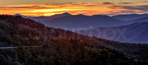 Sunrise On the Blue Ridge Parkway | Stock image | Colourbox