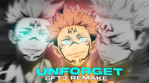 Unforgettable I Jujutsu Kaisen AMV Edit Remake YouTube