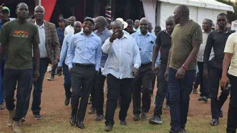 SHOCKS AS AZIMIO LEADERS AND SUPPORTERS WALKS OUT OF KALONZO MUSYOKA IN