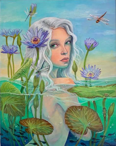 Portfolio Painting Fantasy Art Mermaid Art