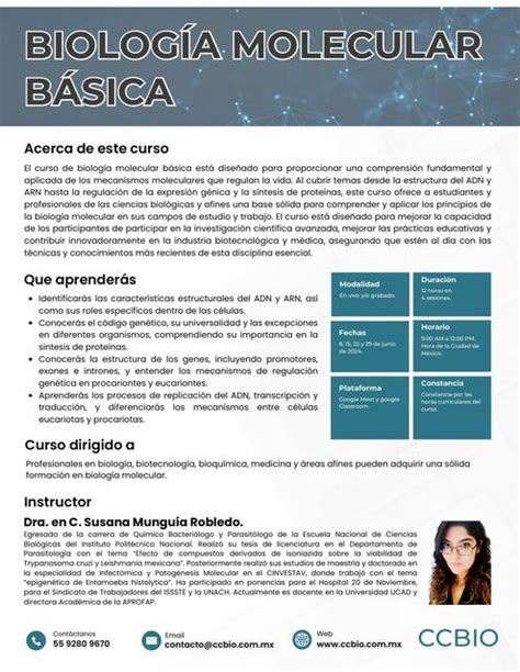 Biolog A Molecular B Sica Carlos Udocz