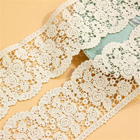 Elegant Guipure Lace Trim Bridal Lace Trim Pattern Lace Trim Lace