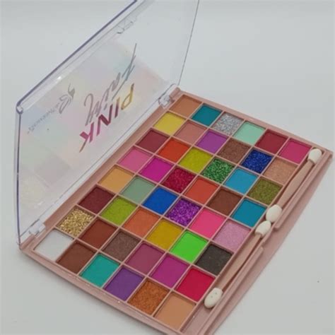 Paleta De Sombra 48 Cores Foscas Gliter E 4D Shopee Brasil