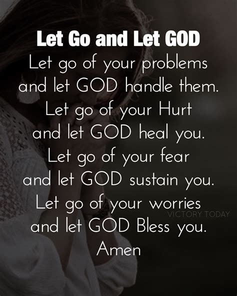 Let Go And Let God Let Go And Let God Let God Life Lesson Quotes