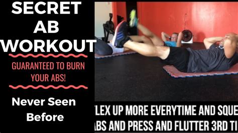 Ultimate Ab Burning Workout Youve Never Done Or Seen Guaranteed Ab