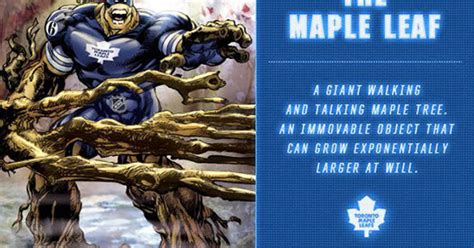 A Superhero That Befits The Toronto Maple Leafs