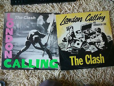 Popsike THE CLASH LONDON CALLING 2 X LP London Calling And