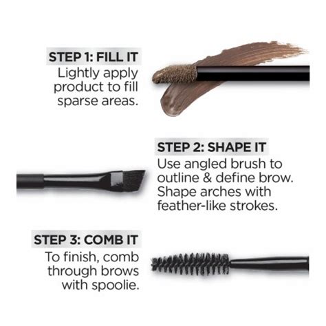 L Oreal Paris Unbelieva Brow Light Brunette Longwear Waterproof Tinted Brow Gel Fl Oz