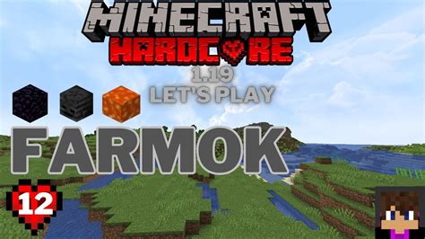 Obszidián Wither Csontváz és Láva farmok Minecraft 1 19 Hardcore Let