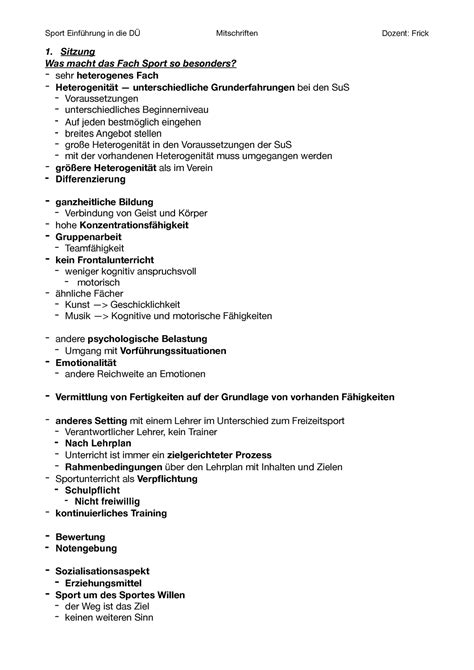 Einführung in DÜ Mitschriften Zusammenfassung 1 Sitzung Was