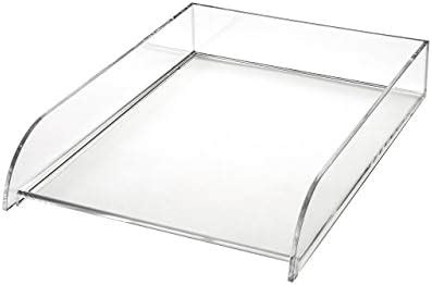 Amazon Osco Clear Acrylic Stacking Letter Tray Aslt Office