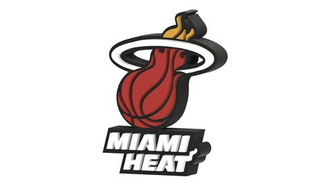 Miami Heat 3d Symbols