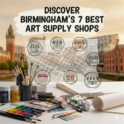 7 Best Art Supply Shops in Birmingham: A Guide for Local Artists