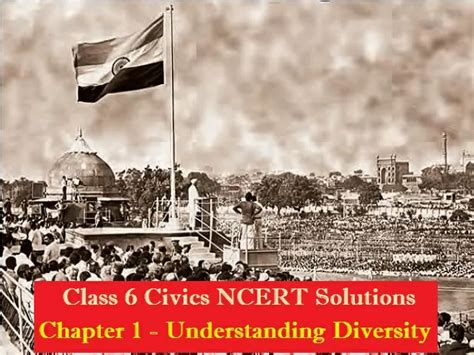 Ncert Class Solutions For Civics Chapter Understanding Diversity